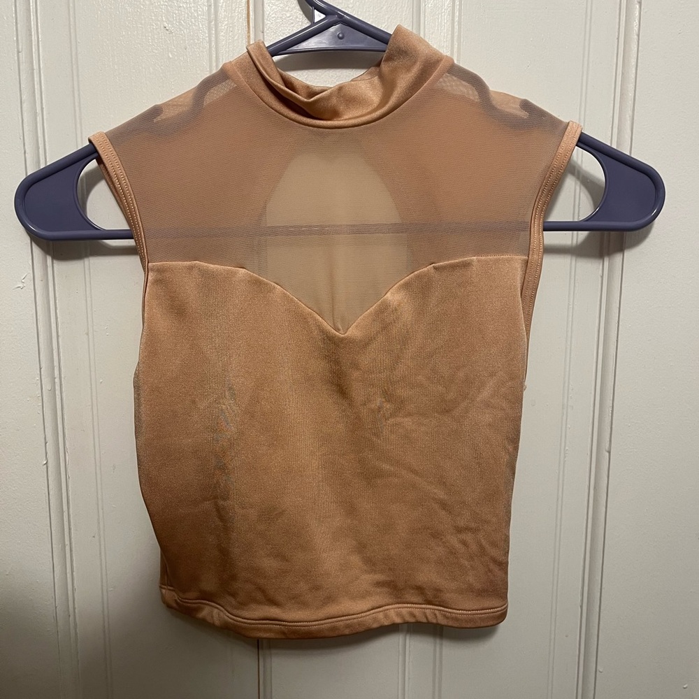 Body Wrappers Small Pink Crop Top